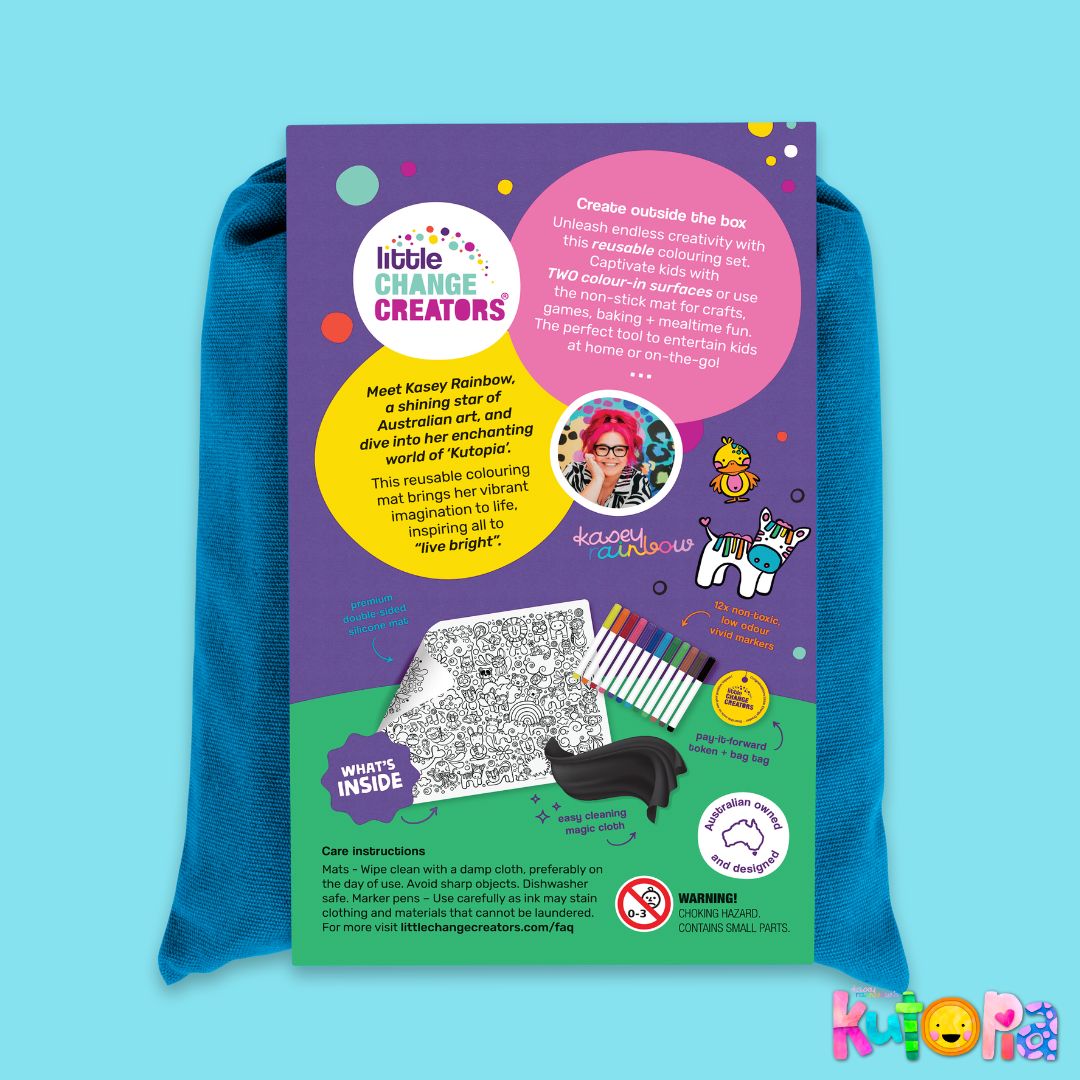 Little Change Creators Re-FUN-Able Colouring Set Kutopia