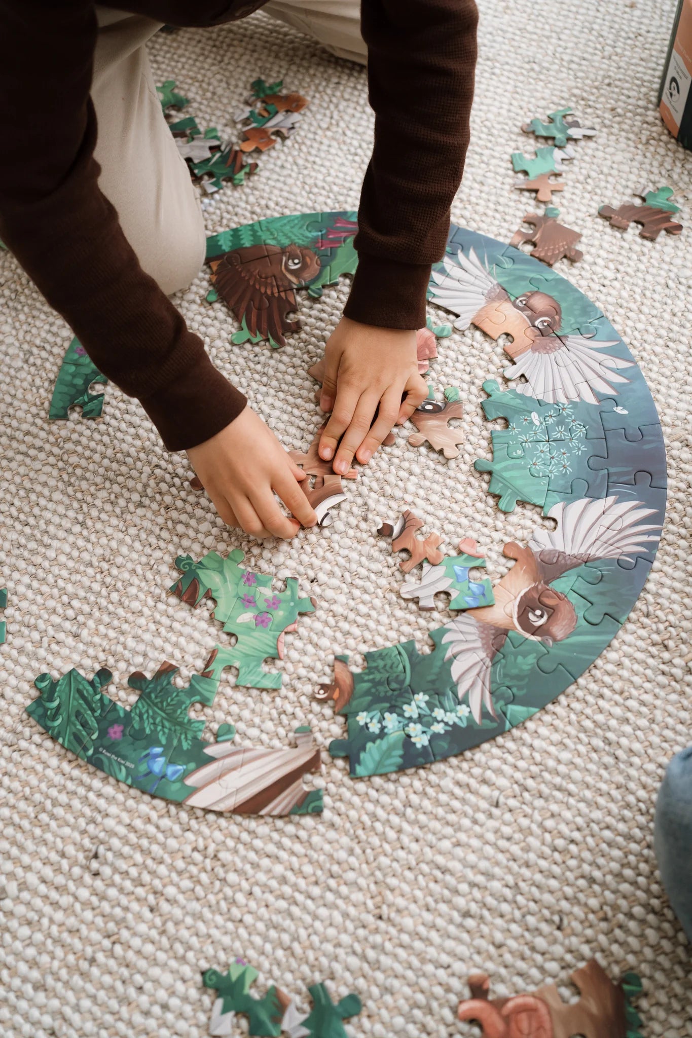 Kuwi Puzzle | Fantail Flurry 100 piece