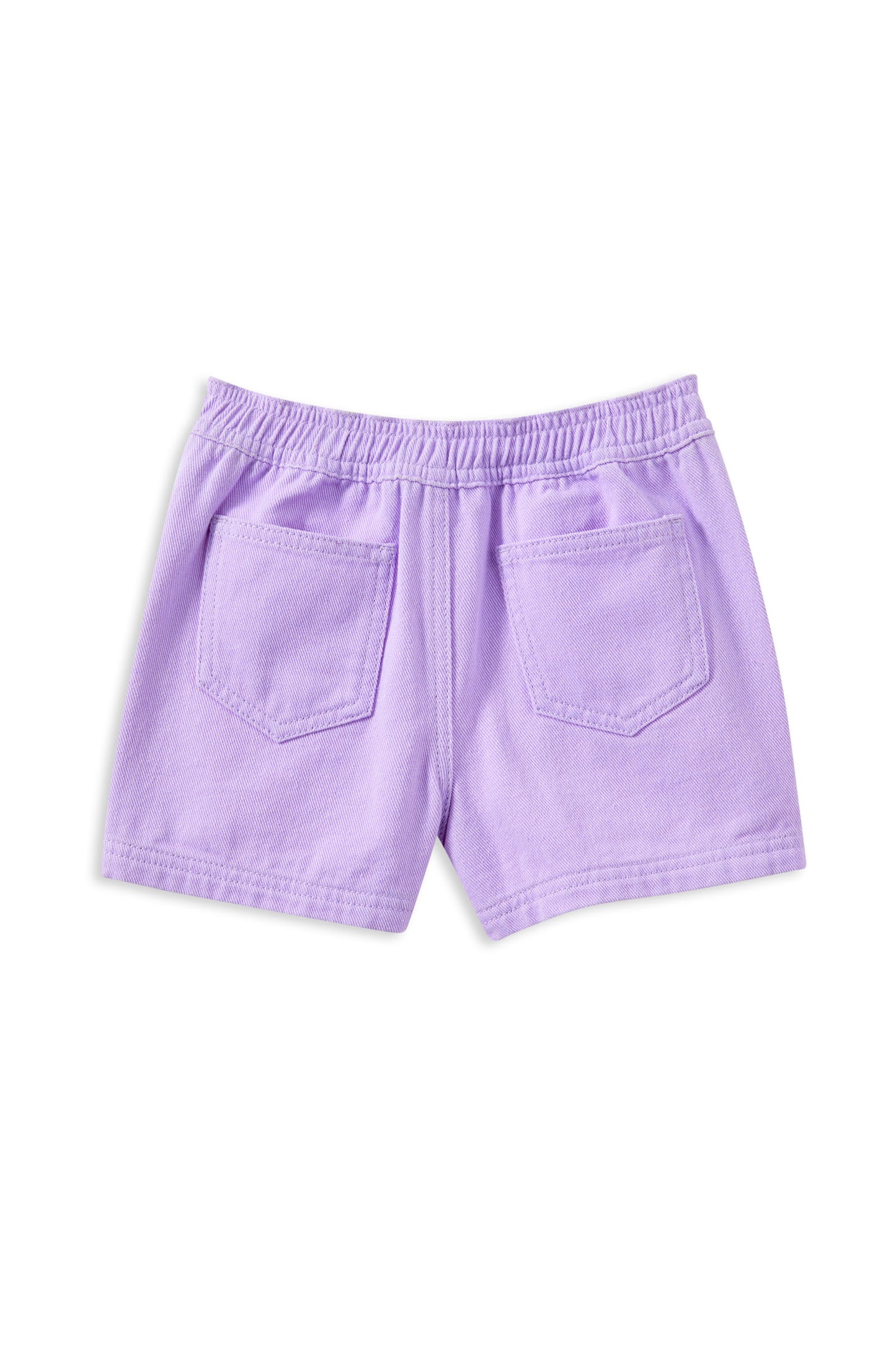 Milky Lilac Twill Short