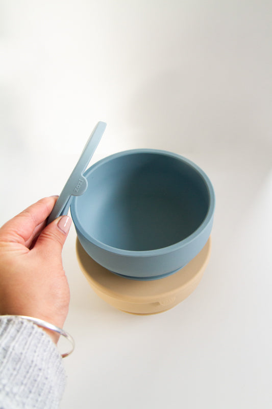 Zazi Clever Bowl with lid Sky