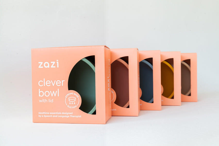 Zazi Clever Bowl with lid Sky