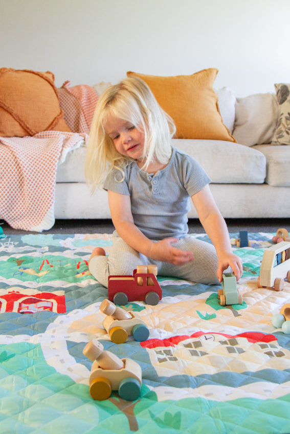 Zazi Messy Mat Tiny Town