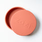 Zazi Clever Plate with lid Blush