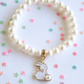 Lauren Hinkley Pearl Bracelet with Bunny