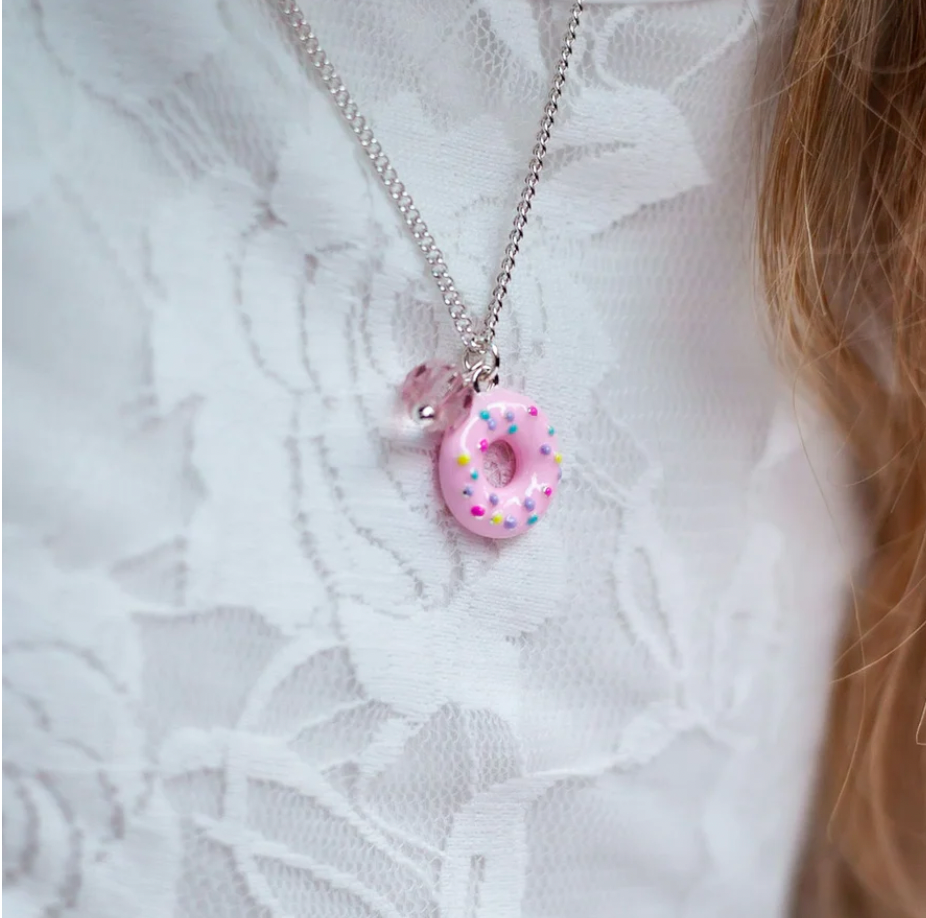 Lauren Hinkley Pink Donut Necklace