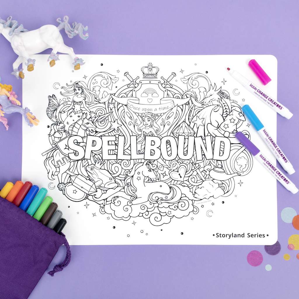 Little Change Creators Re-FUN-Able Colouring Set Spellbound
