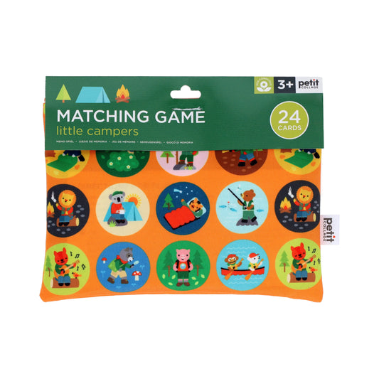 Le Petite Collage Matching Game Little Campers