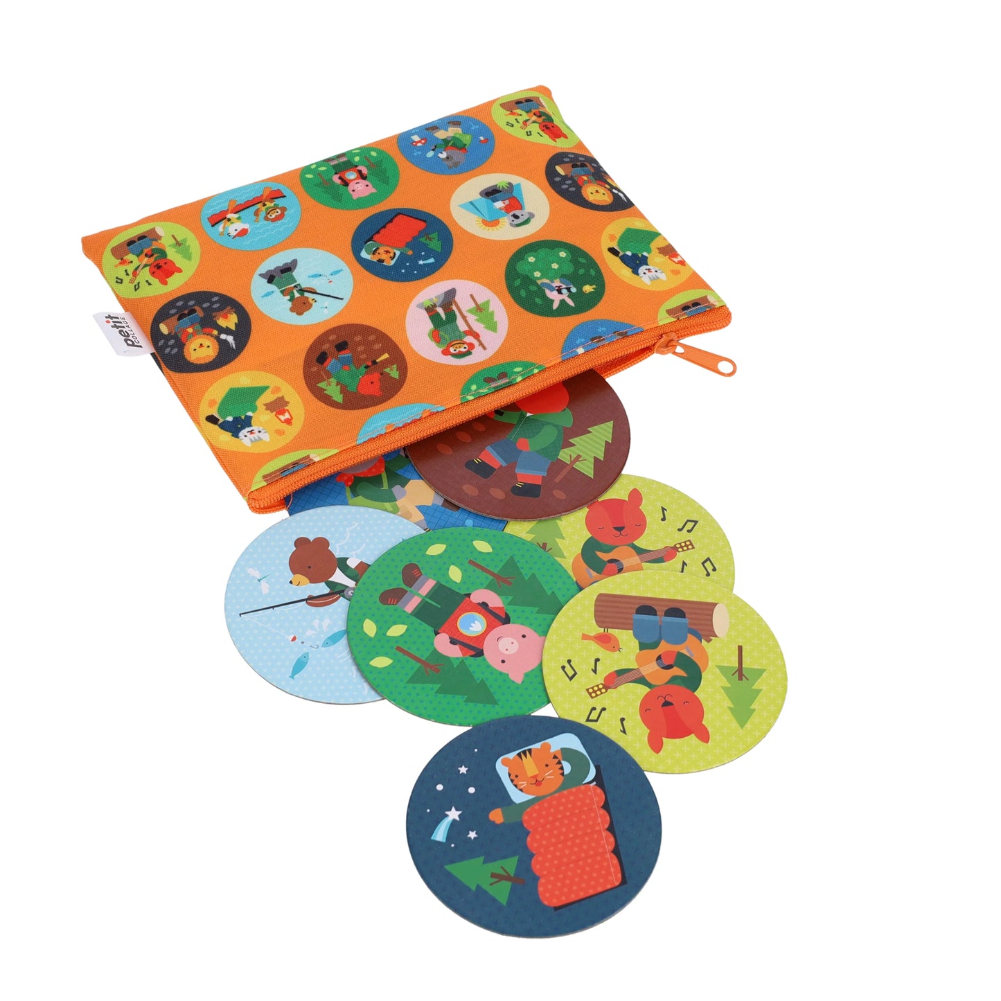 Le Petite Collage Matching Game Little Campers