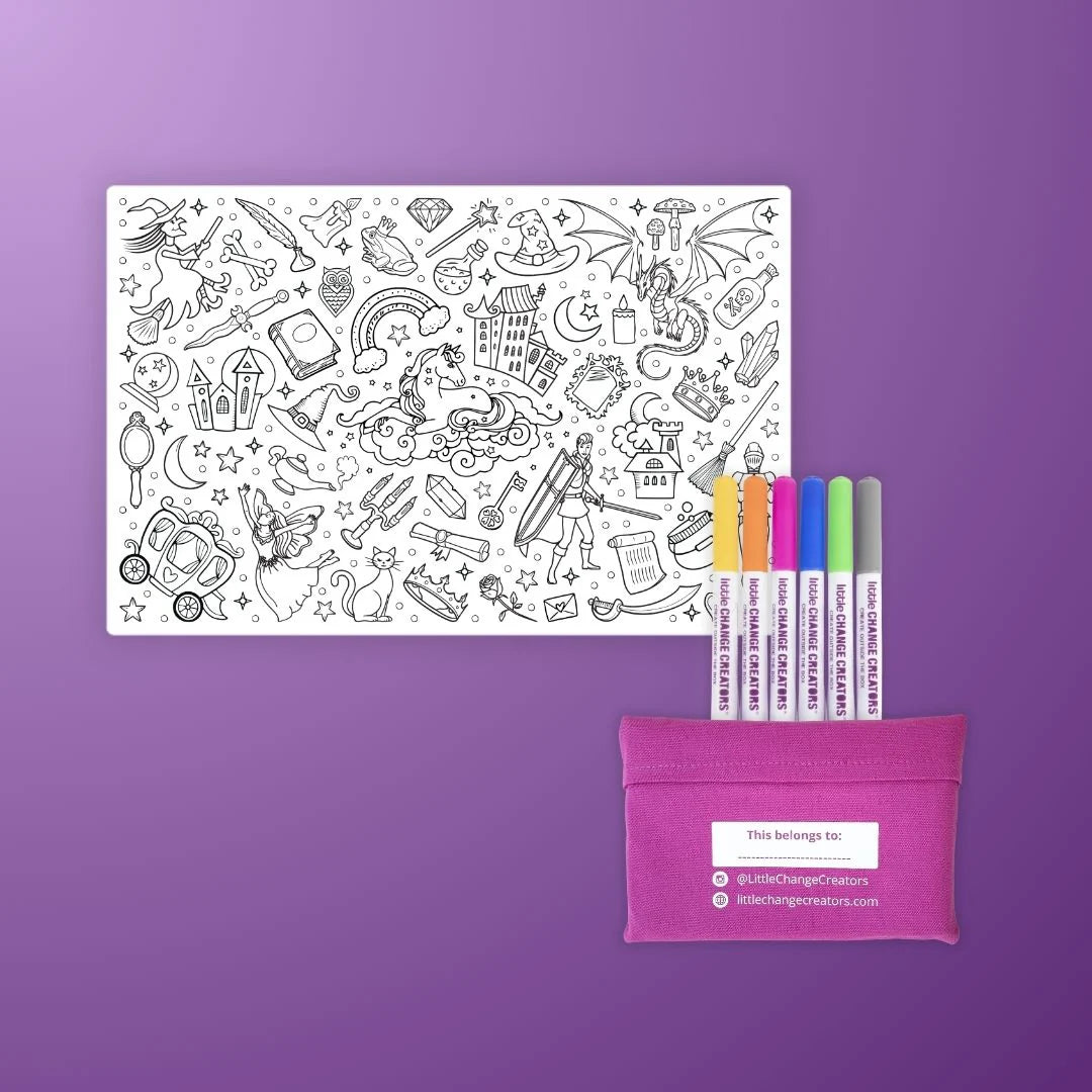 Little Change Creators Pocket Reuseable Colouring Set Magic