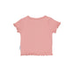 Huxbaby Dusty Rose Rib Tee