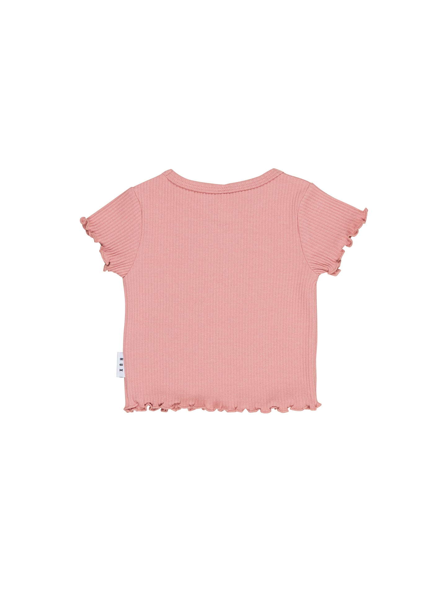 Huxbaby Dusty Rose Rib Tee