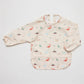 Over the Dandelions Waterproof Longsleeve Bib Dinosaur