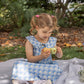 Milky Daisy Check Dress