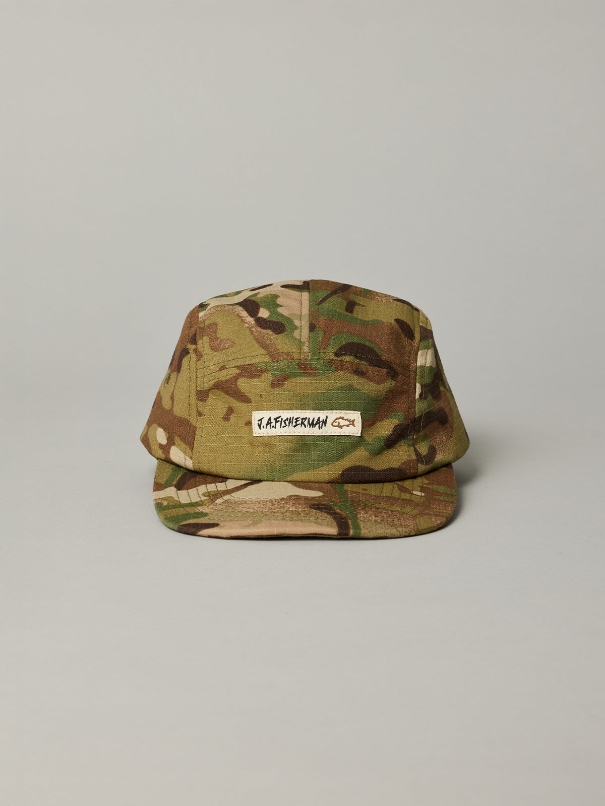 Just Another Fisherman Mini J.A. Fisherman 5-Panel Cap Green Camo
