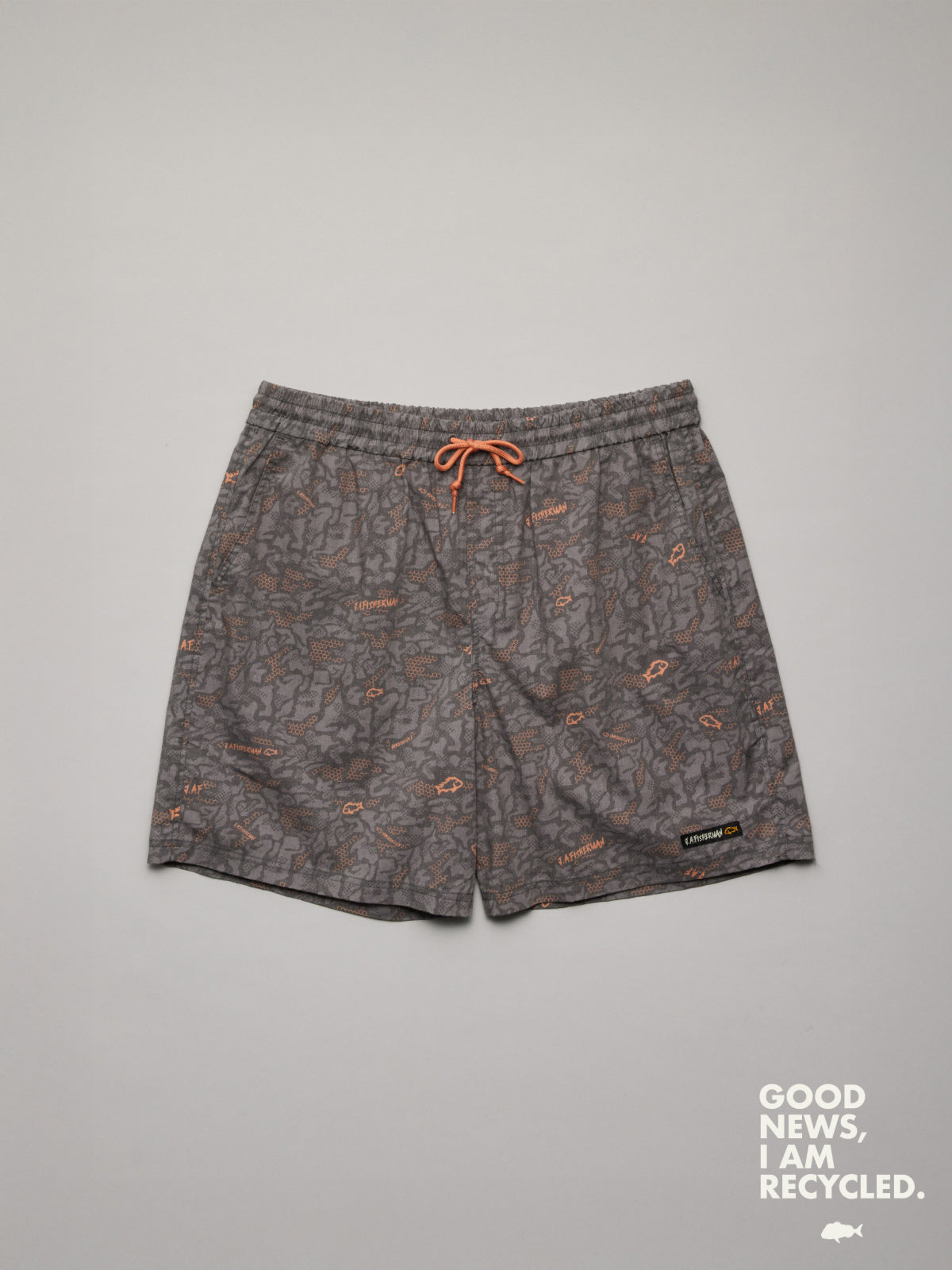 Just Another Fisherman Mini J.A. Fisherman Shorts Charcoal Digi Camo