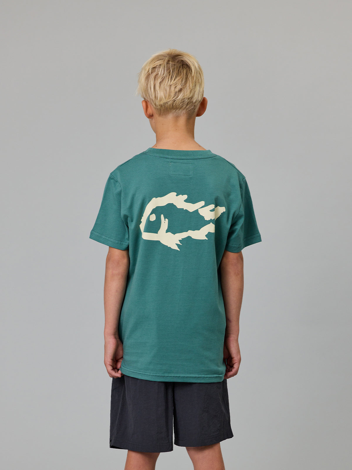 Just Another Fisherman Mini J.A. Fisherman Tee Vintage Teal