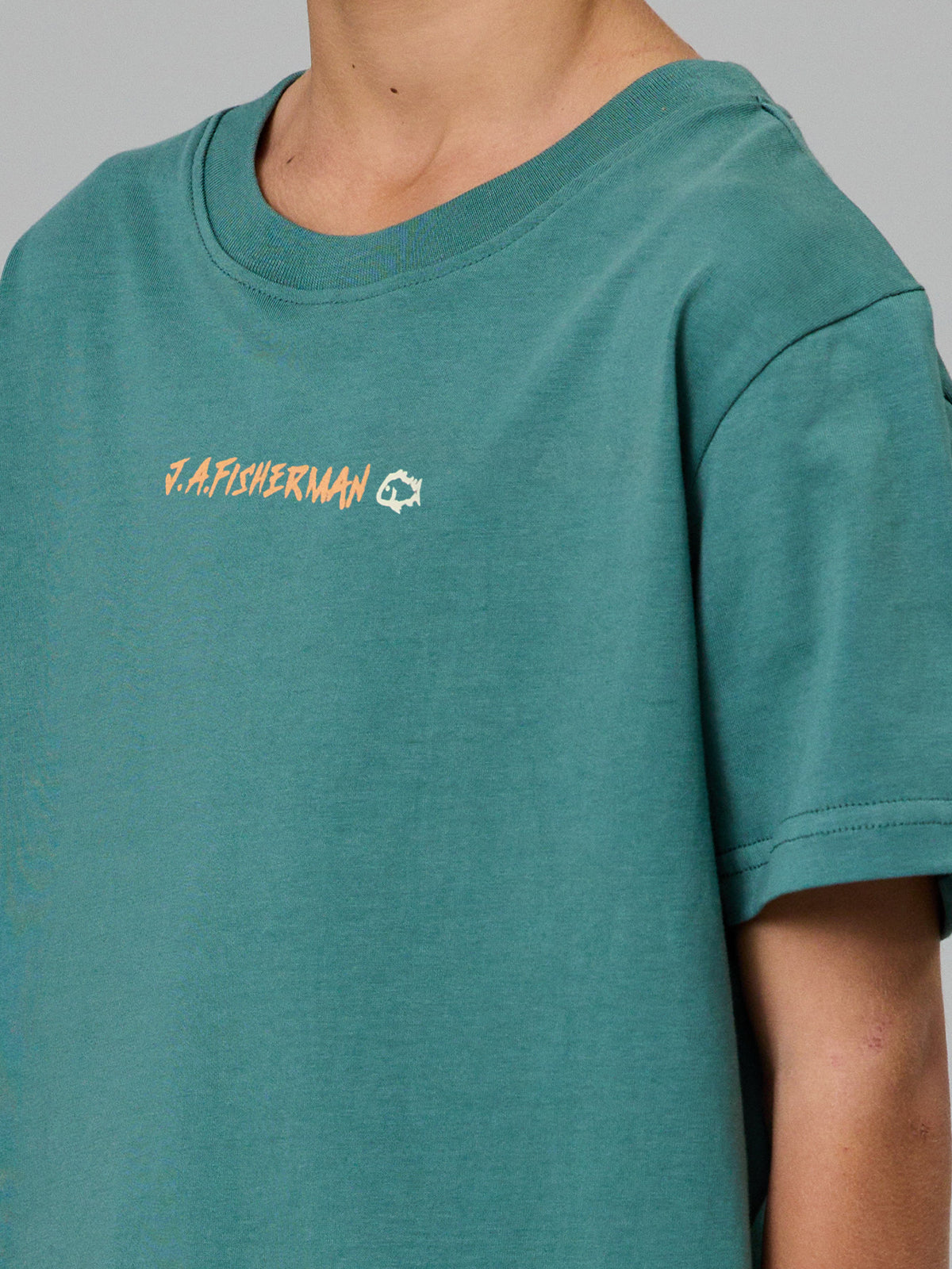 Just Another Fisherman Mini J.A. Fisherman Tee Vintage Teal
