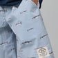 Just Another Fisherman Mini Mullet Shorts Sterling Blue