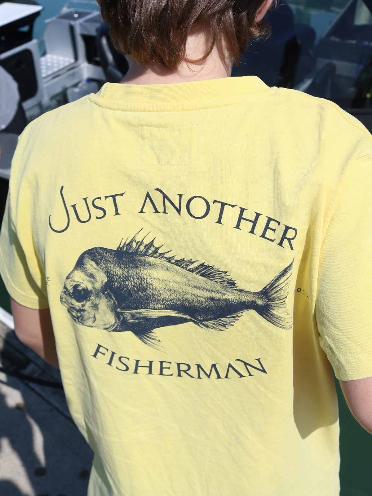 Just Another Fisherman Mini Snapper Logo Tee Sunblast