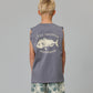 Just Another Fisherman Mini Snapper Tank Charcoal