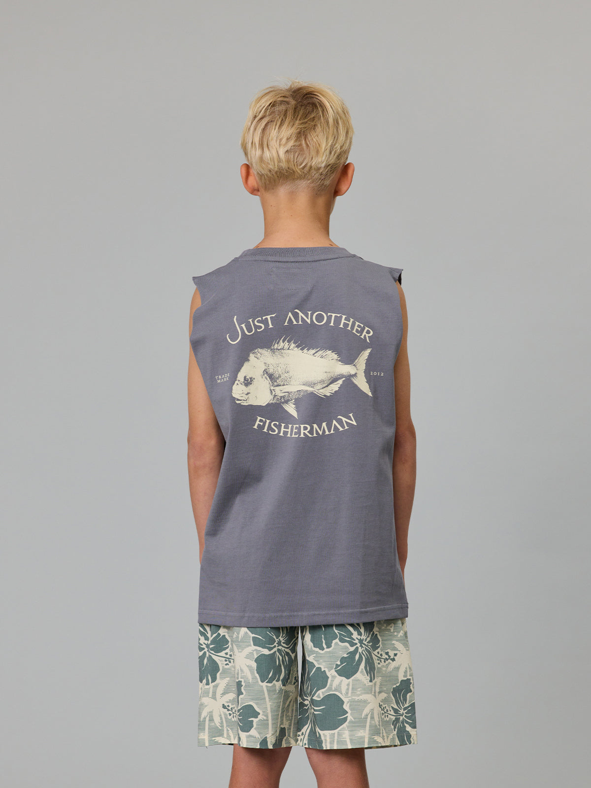 Just Another Fisherman Mini Snapper Tank Charcoal