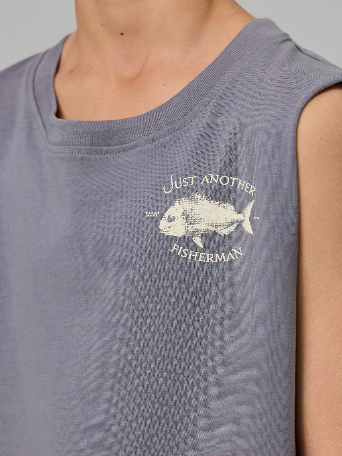 Just Another Fisherman Mini Snapper Tank Charcoal