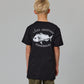 Just Another Fisherman Mini Snapper Tee Black