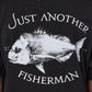 Just Another Fisherman Mini Snapper Tee Black