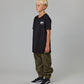 Just Another Fisherman Mini Snapper Tee Black