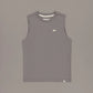 Just Another Fisherman Mini Stamp Tank Grey