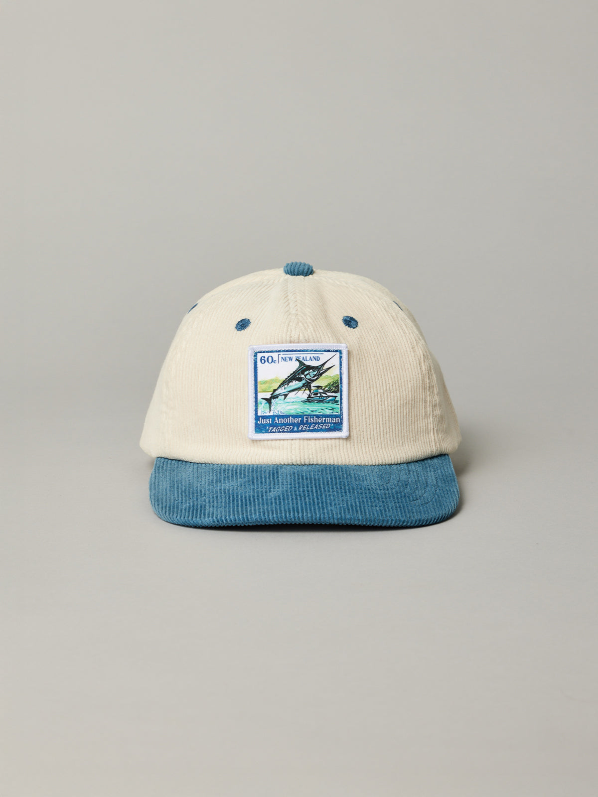 Just Another Fisherman Mini Tagged & Released Cap Off White | Navy