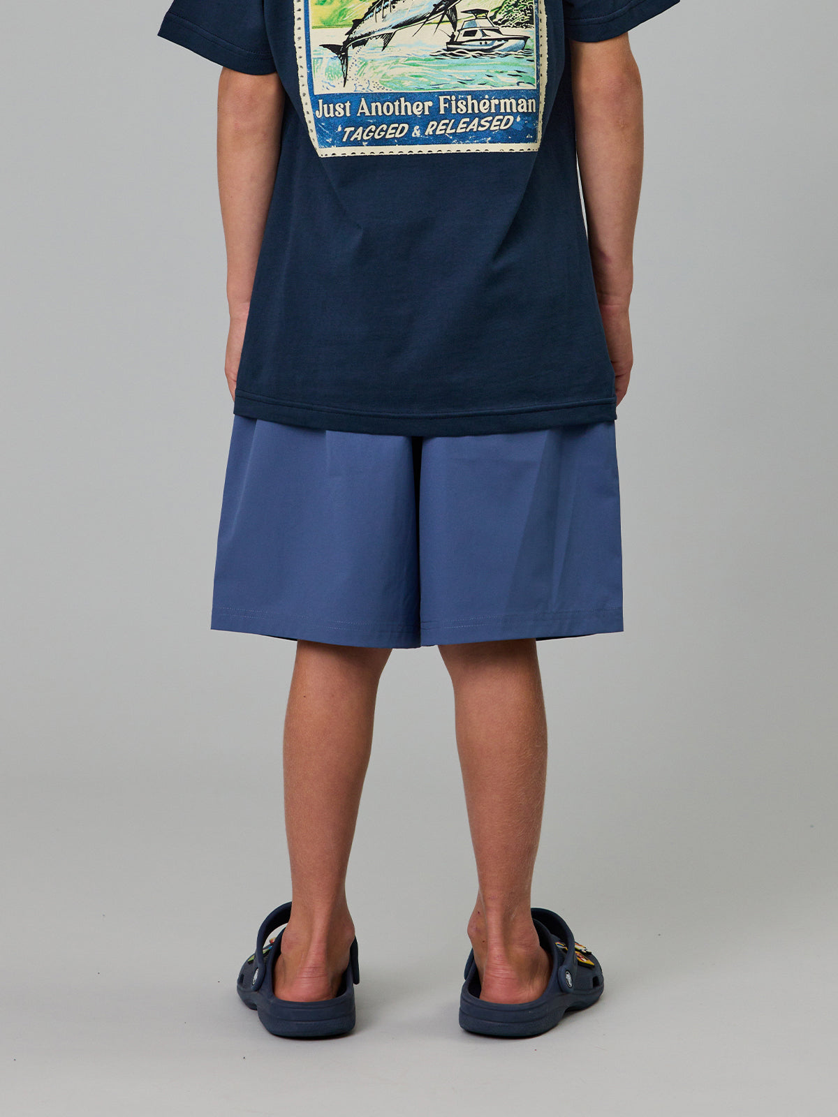 Just Another Fisherman Mini Tagged & Release Shorts Blue