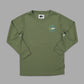 Just Another Fisherman Mini Trev UPF40 Long Sleeve Tee Lichen