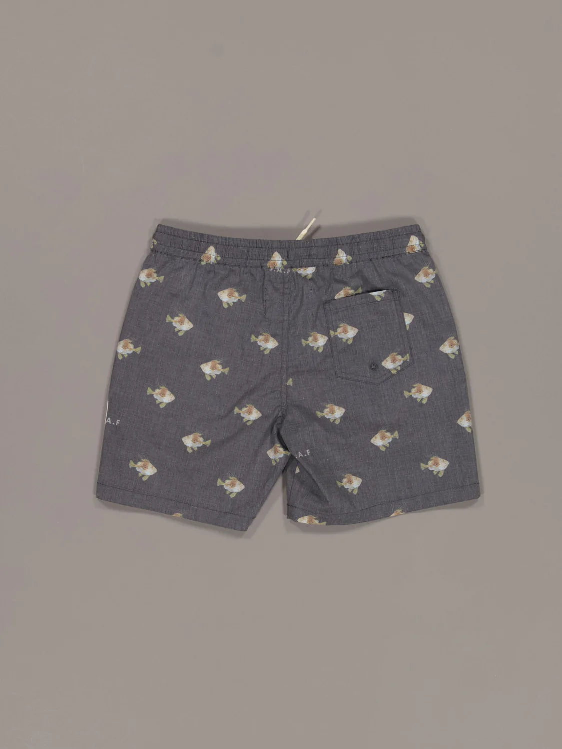 Just Another Fisherman Mini Zeus Shorts Asphalt