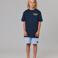 Just Another Fisherman Mini Do The Miles Tee Navy