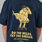 Just Another Fisherman Mini Do The Miles Tee Navy