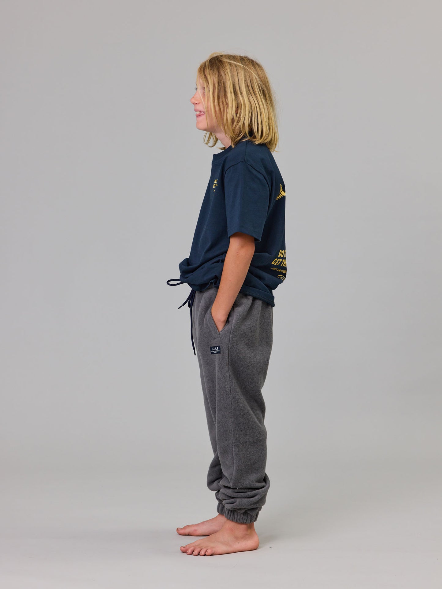 Just Another Fisherman Mini Ranger Trackpants Charcoal