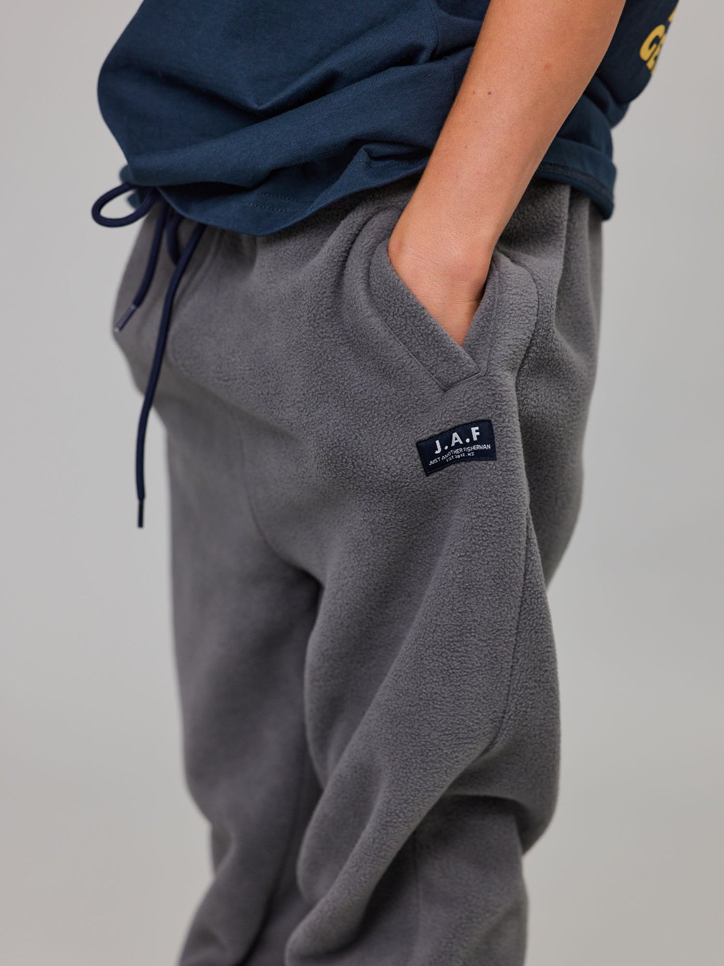Just Another Fisherman Mini Ranger Trackpants Charcoal