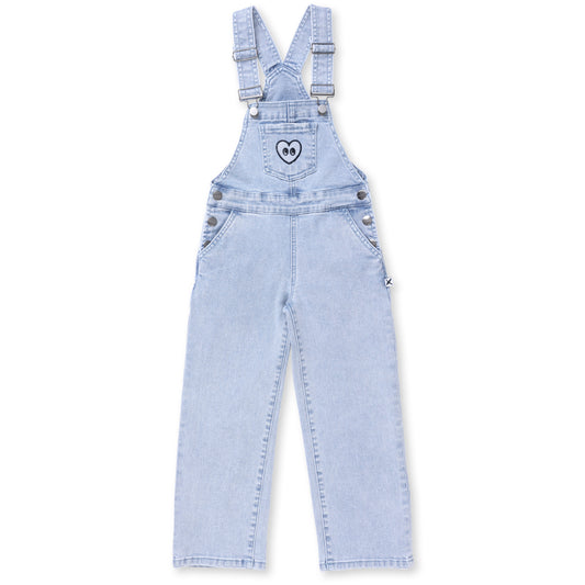 Minti Happy Heart Denim Overalls