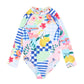 Minihaha Camille Print Long Sleeve Swimsuit