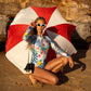 Minihaha Camille Print Long Sleeve Swimsuit