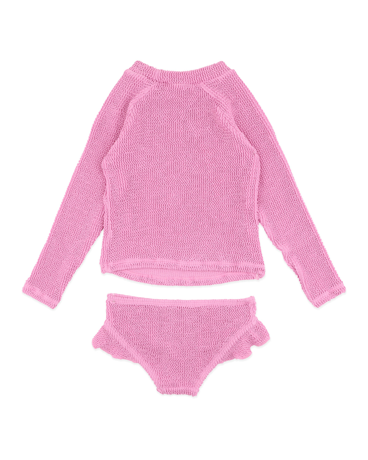 Minihaha Peony Crinkle Long Sleeve Rash Set