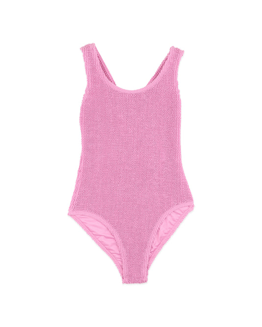 Minihaha Peony Cross Back Crinkle Swimsuit