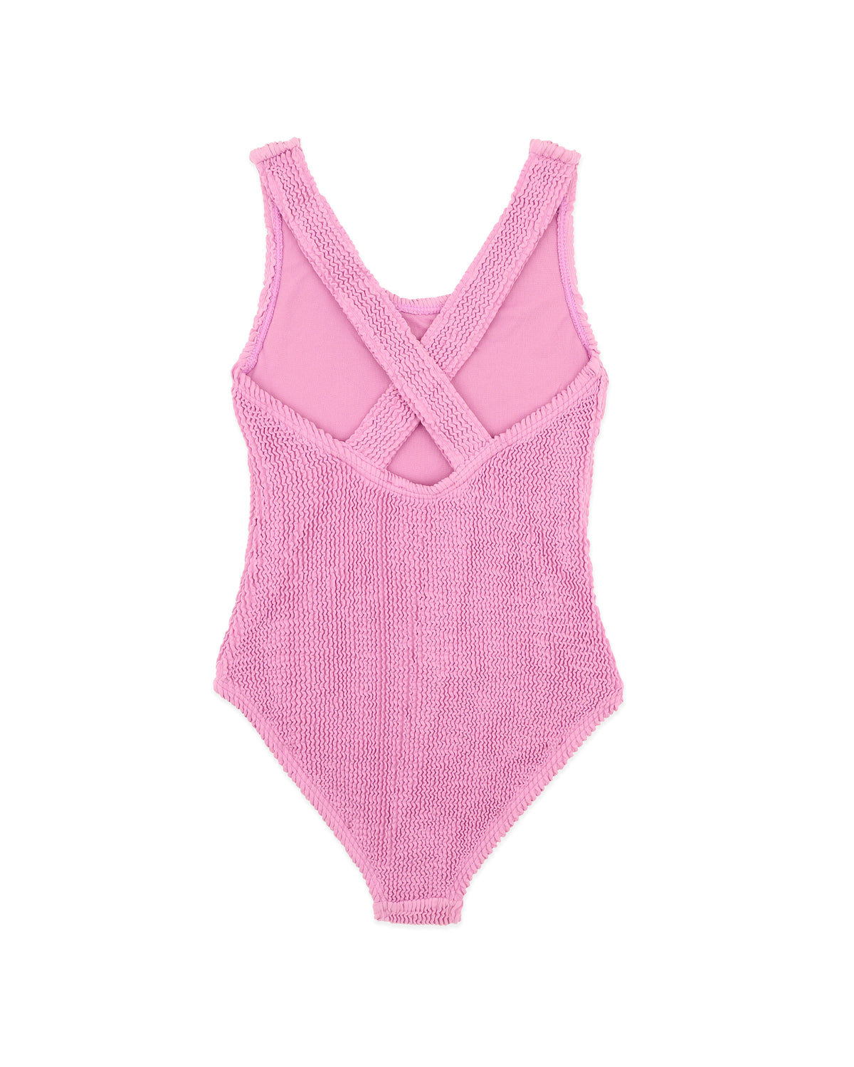 Minihaha Peony Cross Back Crinkle Swimsuit