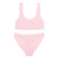 Minihaha Pale Pink Crinkle Bikini