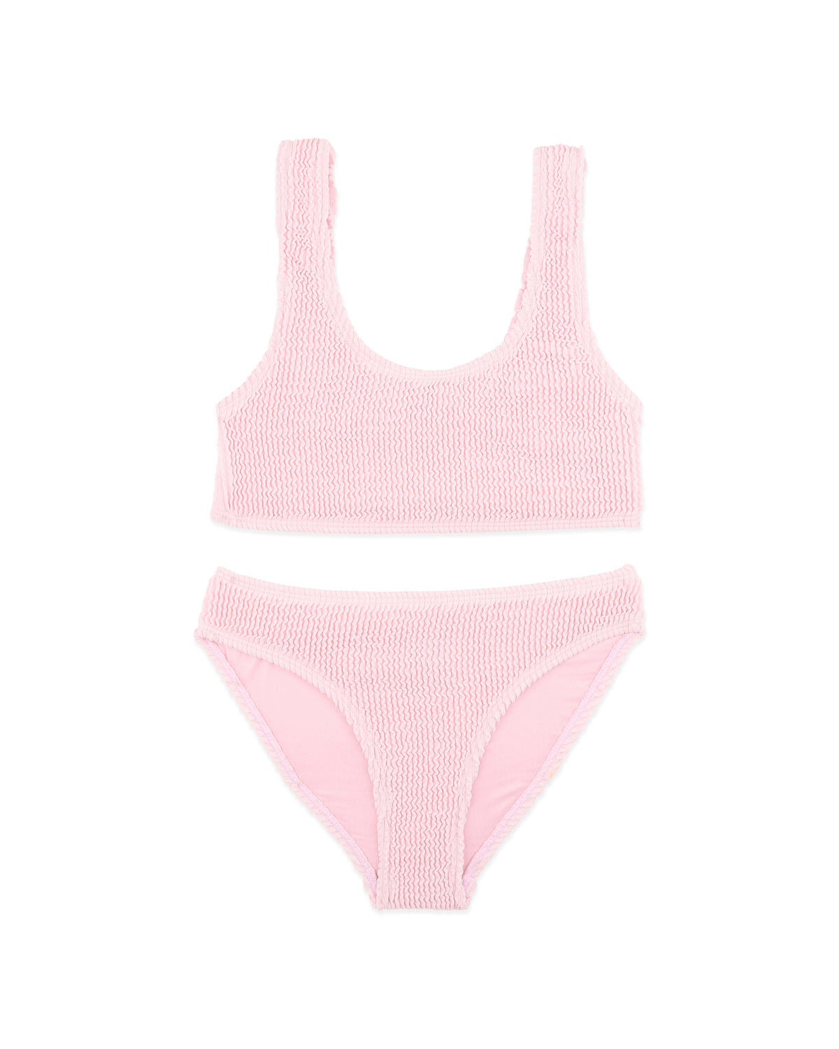 Minihaha Pale Pink Crinkle Bikini