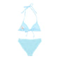 Minihaha Blue Fizz Crinkle Tri Bikini