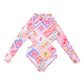 Minihaha Astrid Long Sleeve Sunsuit | Swimsuit