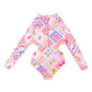 Minihaha Astrid Long Sleeve Sunsuit | Swimsuit