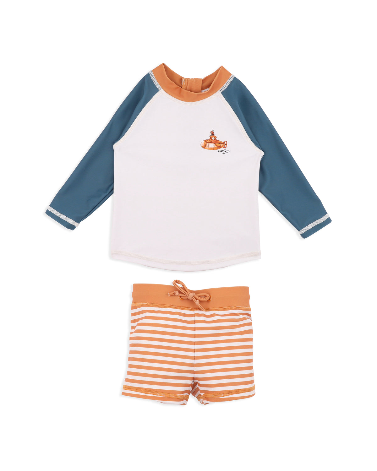 Minihaha Harvey Long Sleeve Rashie & Trunk Set